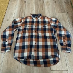 Orange flannel